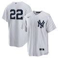 New York Yankees Ben Rice Nike Home Replica Jersey - White