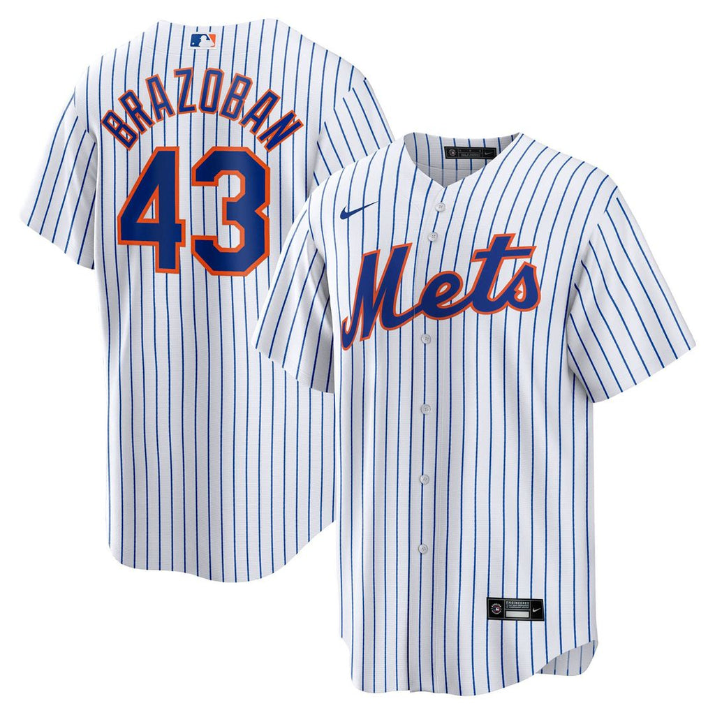 New York Mets Huascar Brazobán Nike Home Replica Jersey - White