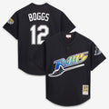 Tampa Bay Rays Wade Boggs Mitchell & Ness Authentic Batting Practice Jersey - Black