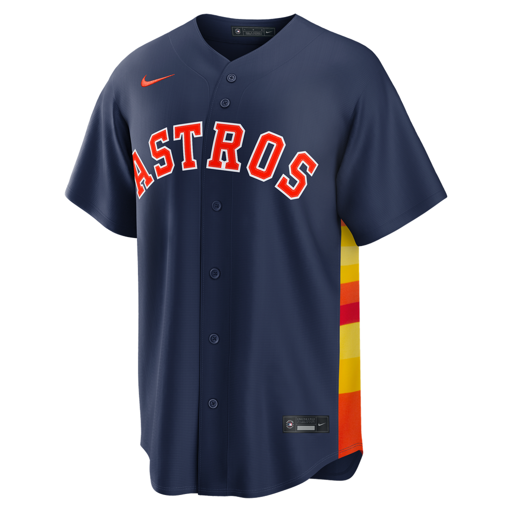Houston Astros Jose Altuve Nike Alternate 2 Replica Jersey - Navy