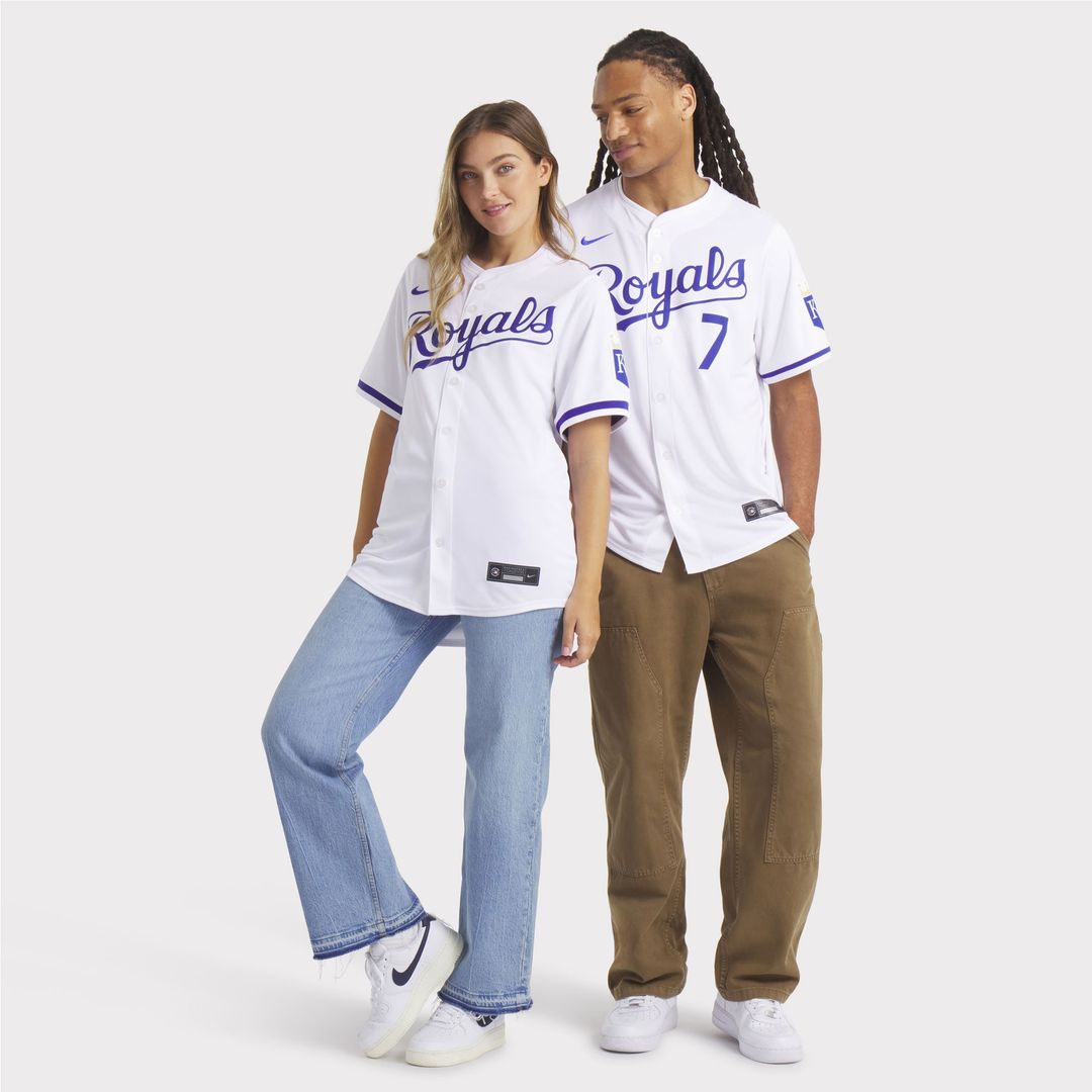 Kansas City Royals Bobby Witt Jr. Nike Home Limited Player Jersey - White