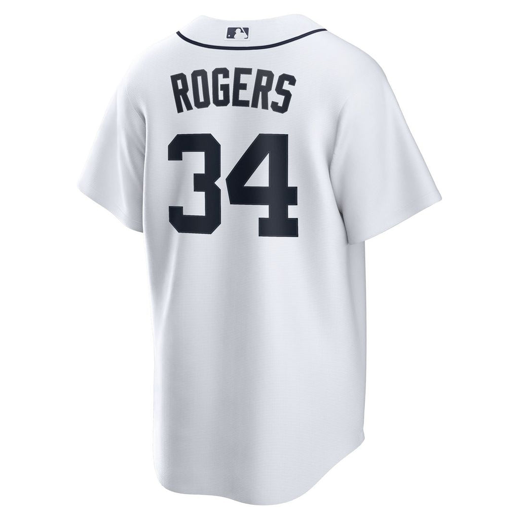Detroit Tigers Jake Rogers Nike Home Replica Jersey - White