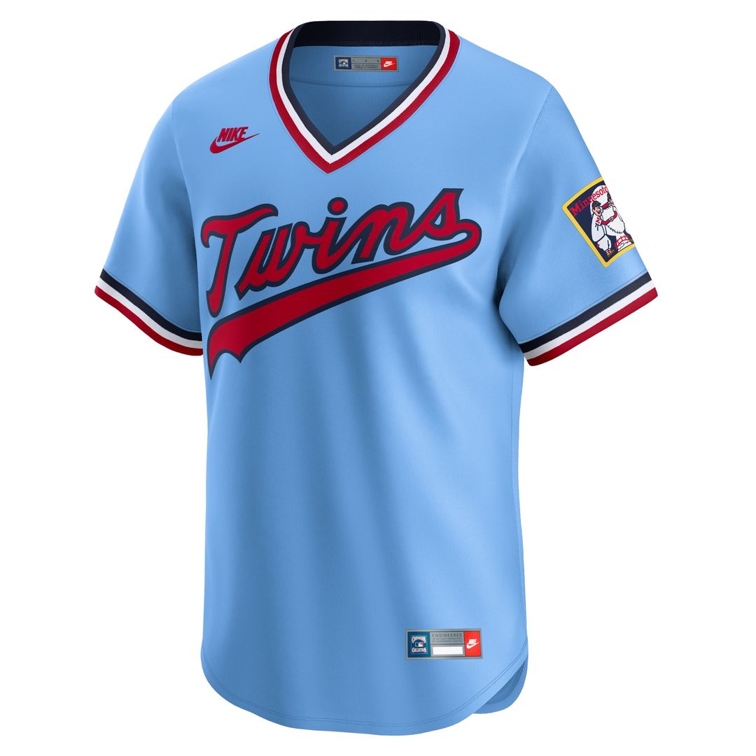 Minnesota Twins Nike Cooperstown Limited Jersey - Light Blue