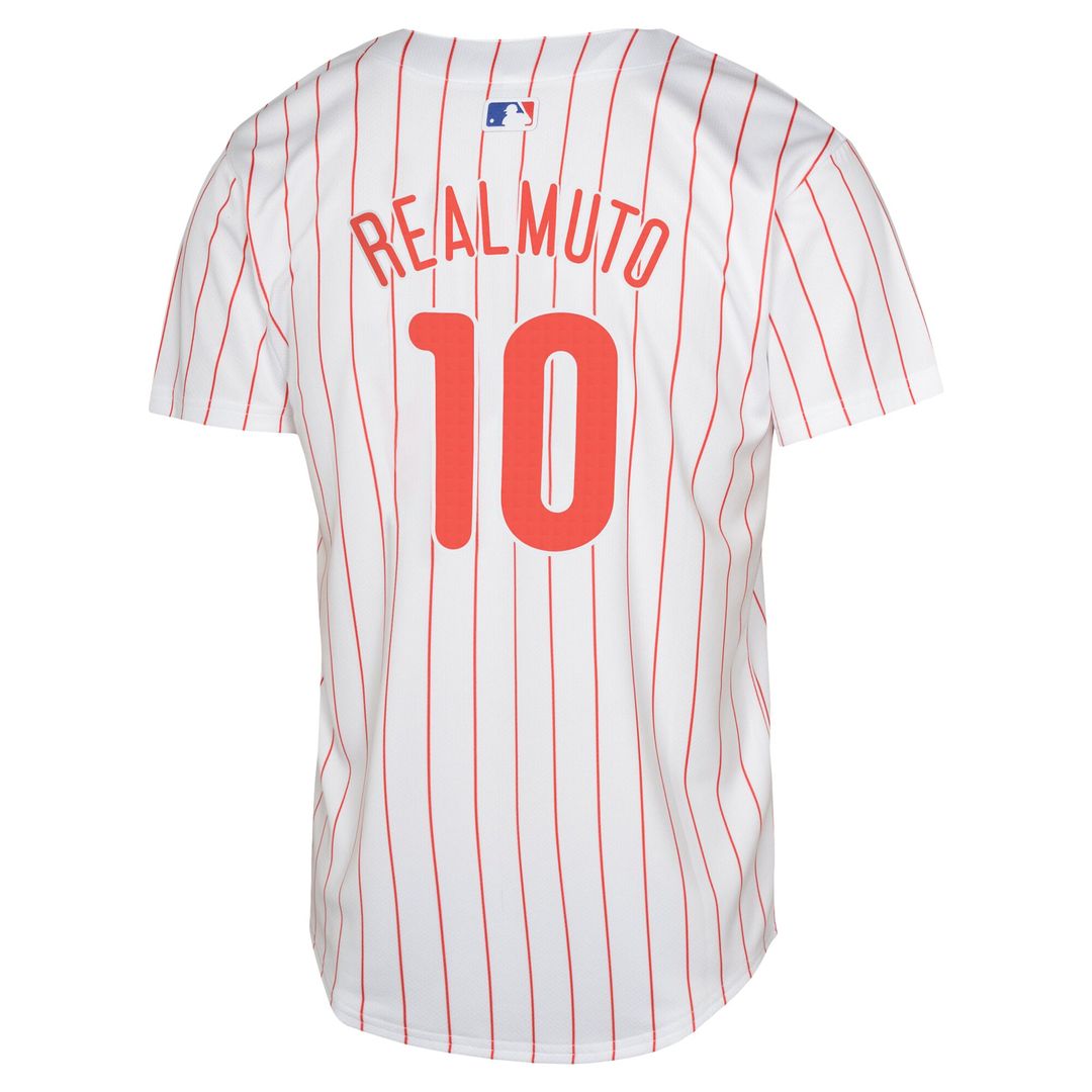 Philadelphia Phillies J.T. Realmuto Nike Youth Home Limited Jersey – White