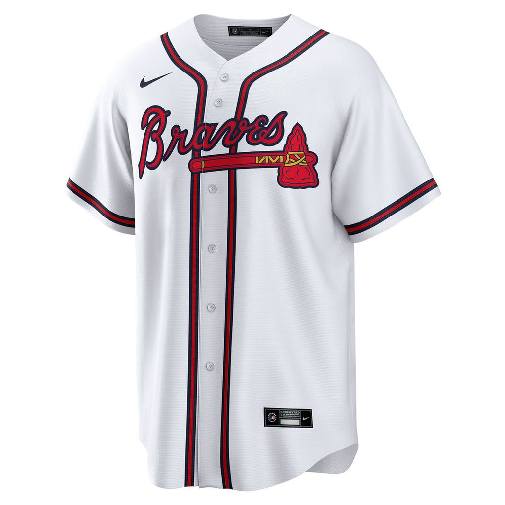 Atlanta Braves Joe Jiménez Nike Home Replica Player Jersey - White