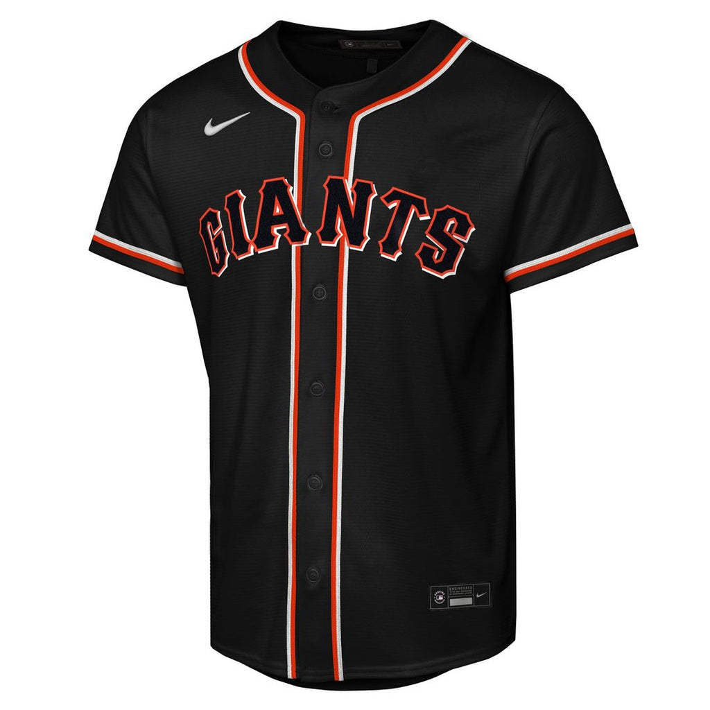 San Francisco Giants Matt Chapman Nike Youth Fashion Replica Player Jersey - Black