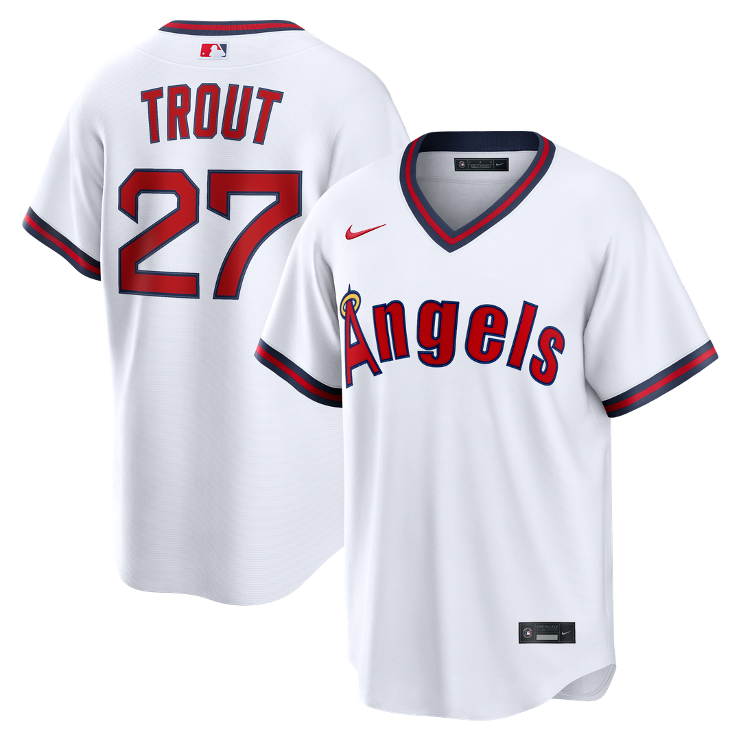 Los Angeles Angels Mike Trout Nike Alternate Replica Jersey - White