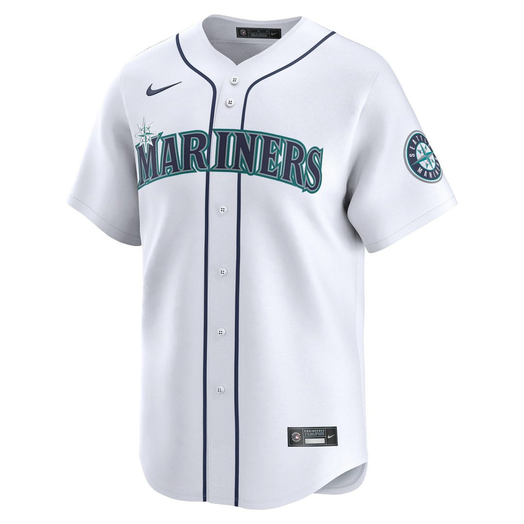 Seattle Mariners Julio Rodríguez Nike Home Limited Player Jersey - White