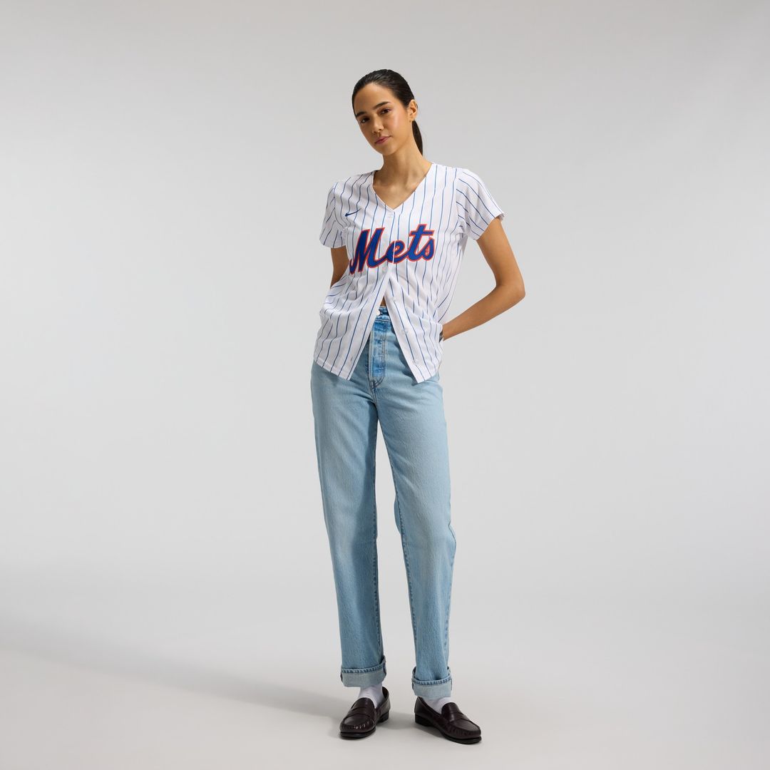 New York Mets Nike Women's Home Replica Team Jersey - White