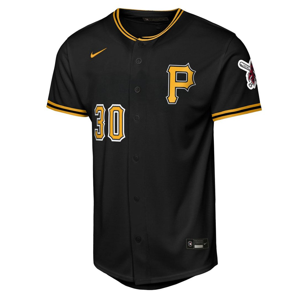Pittsburgh Pirates Paul Skenes Nike Youth Alternate Stadium Jersey - Black
