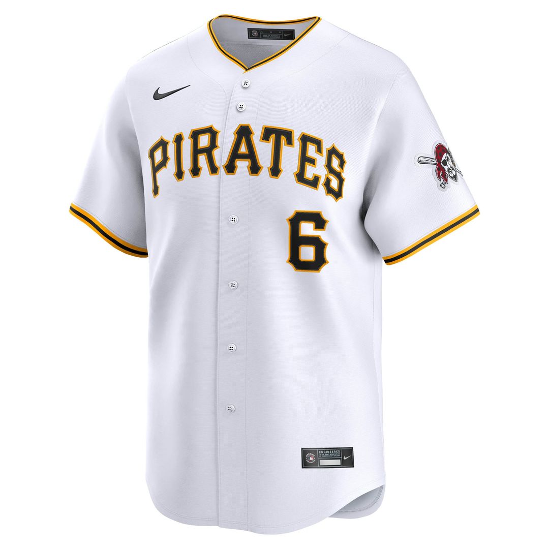 Pittsburgh Pirates Konnor Griffin Nike Home Limited Jersey - White
