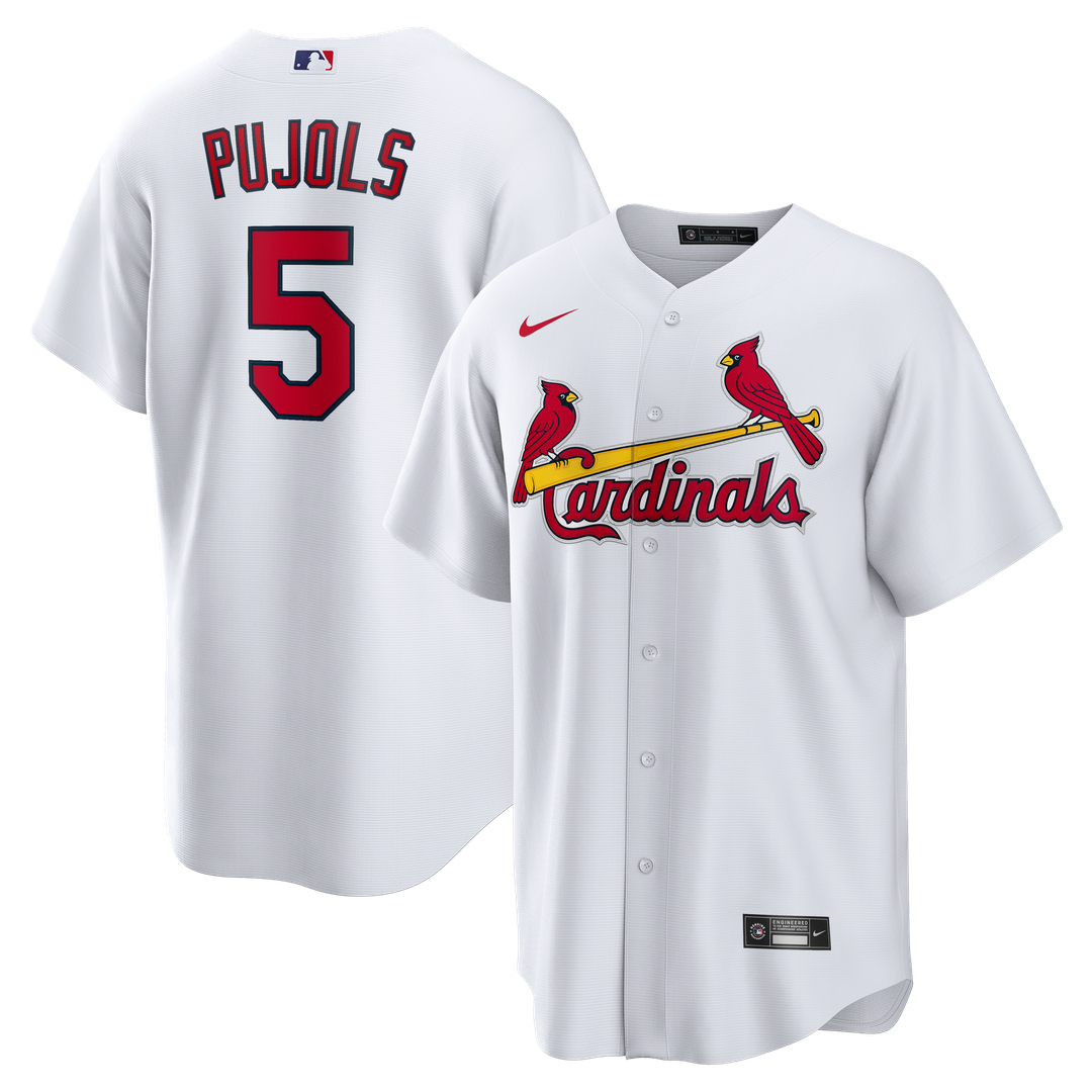 St. Louis Cardinals Albert Pujols Nike Home Retired Player Replica Jersey - White