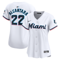 Miami Marlins Sandy Alcantara Nike Women's Home Limited Player Jersey – White