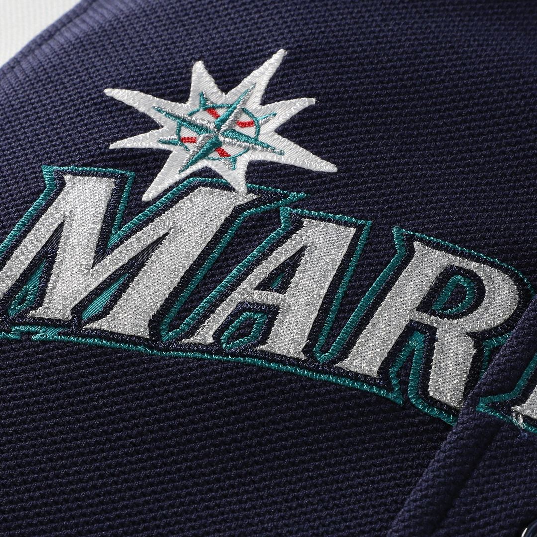 Seattle Mariners Felix Hernandez Mitchell & Ness Preschool Cooperstown Batting Practice Jersey - Navy