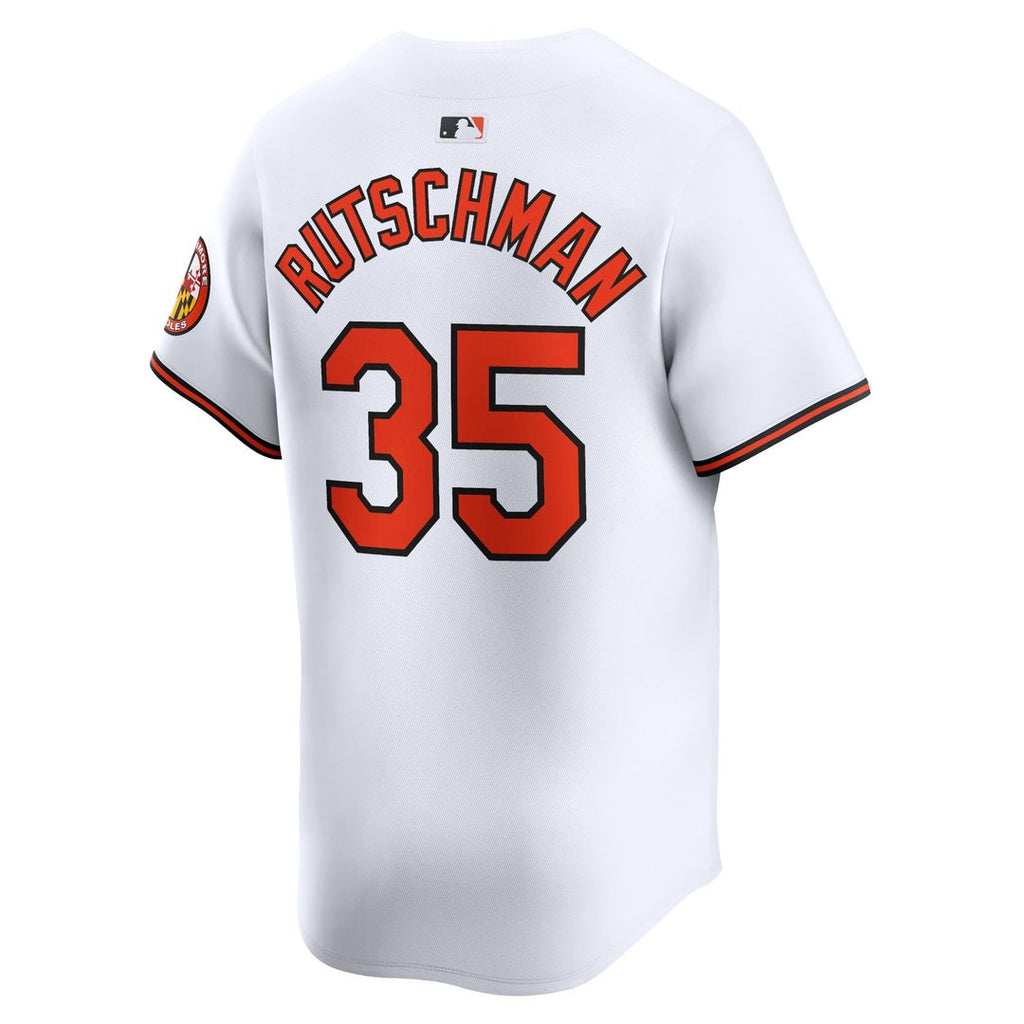 Baltimore Orioles Adley Rutschman Nike Home Limited Player Jersey - White