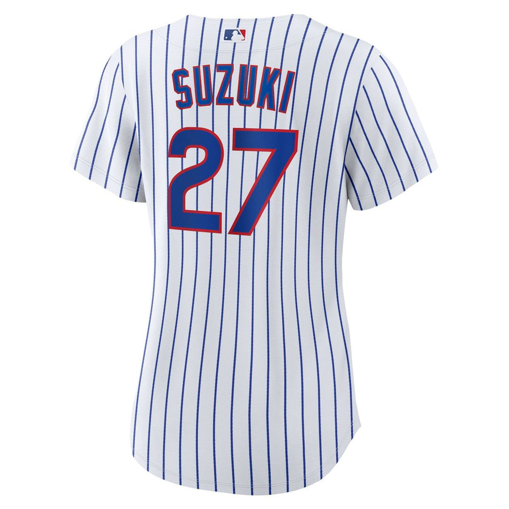 Chicago Cubs Seiya Suzuki Nike Women's Home Replica Jersey - White