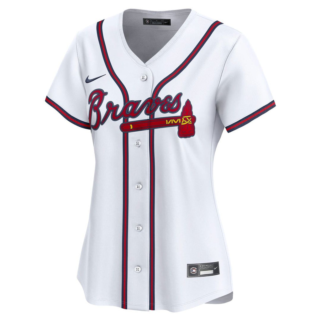Atlanta Braves Nike Women's Home Replica Team Jersey - White