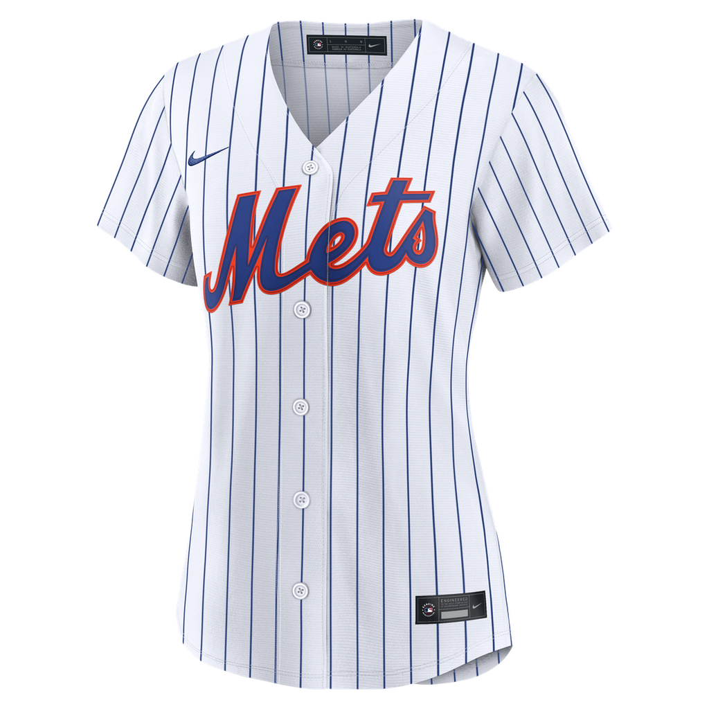 New York Mets AJ Ewing Nike Women's Home Replica Jersey - White