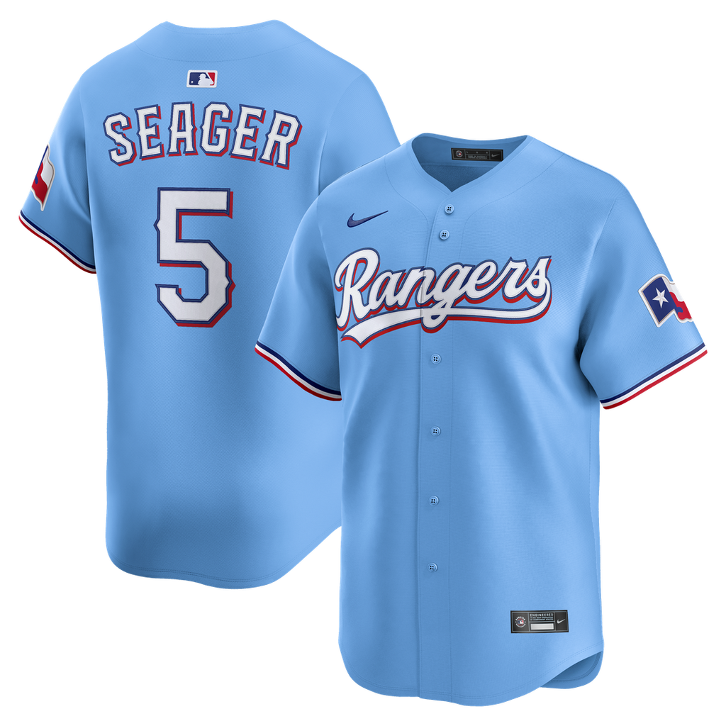 Texas Rangers Corey Seager Nike Alternate 2 Limited Jersey - Royal