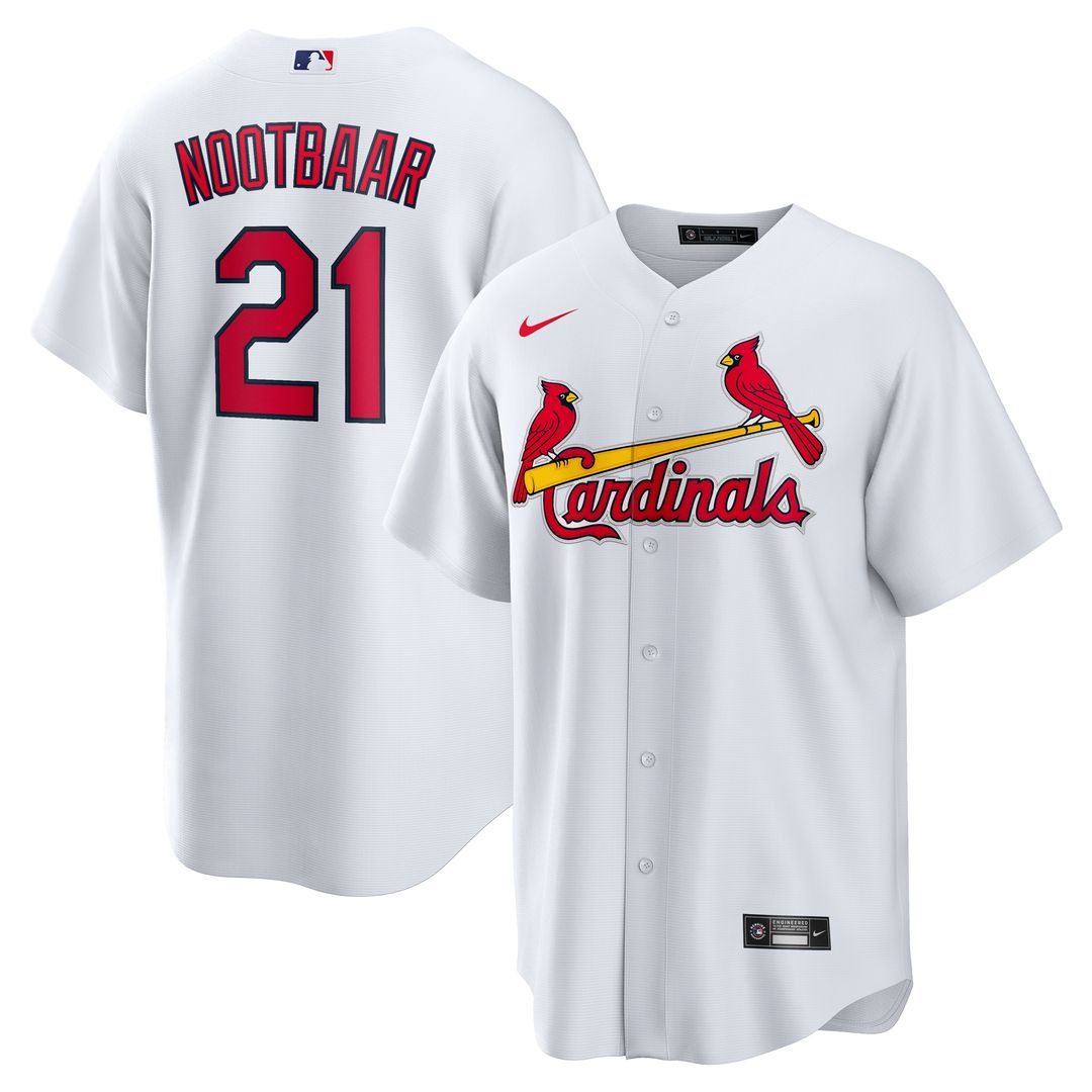 St. Louis Cardinals Lars Nootbaar Nike Home Replica Jersey - White