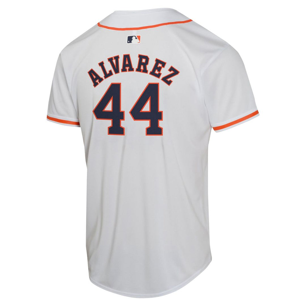 Houston Astros Yordan Alvarez Nike Youth Home Game Player Jersey - White
