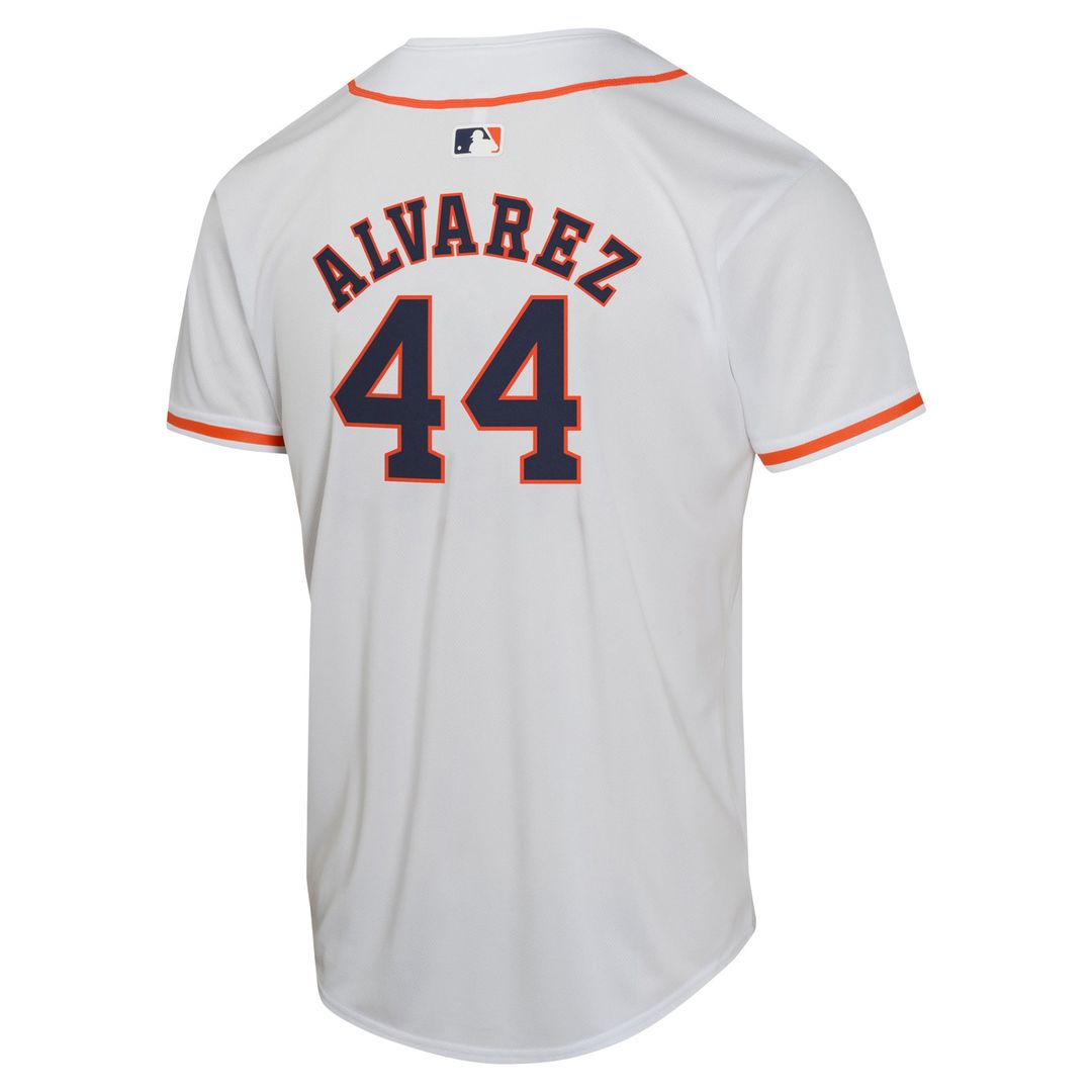 Houston Astros Yordan Alvarez Nike Youth Home Game Player Jersey - White