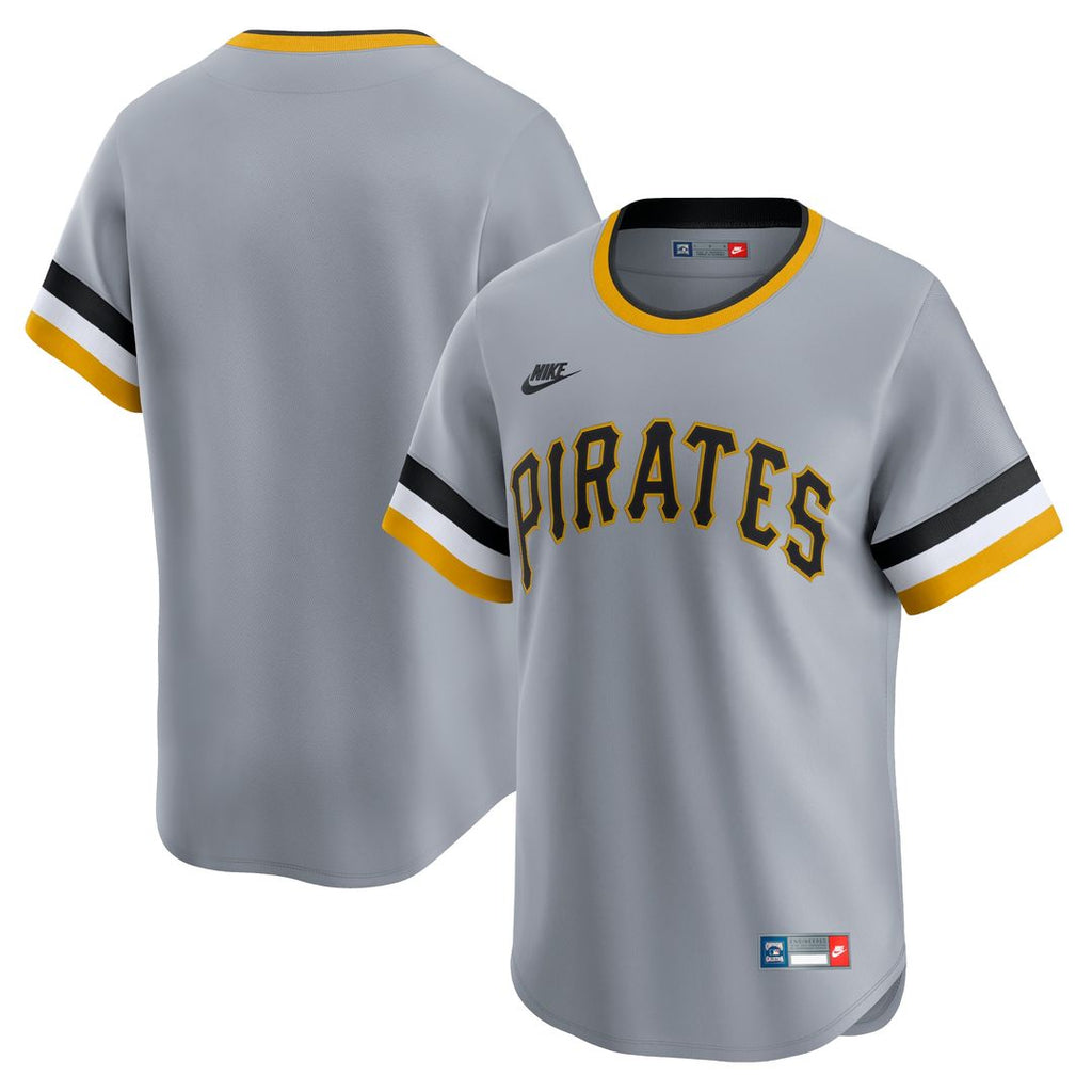 Pittsburgh Pirates Nike Cooperstown Limited Jersey - Gray