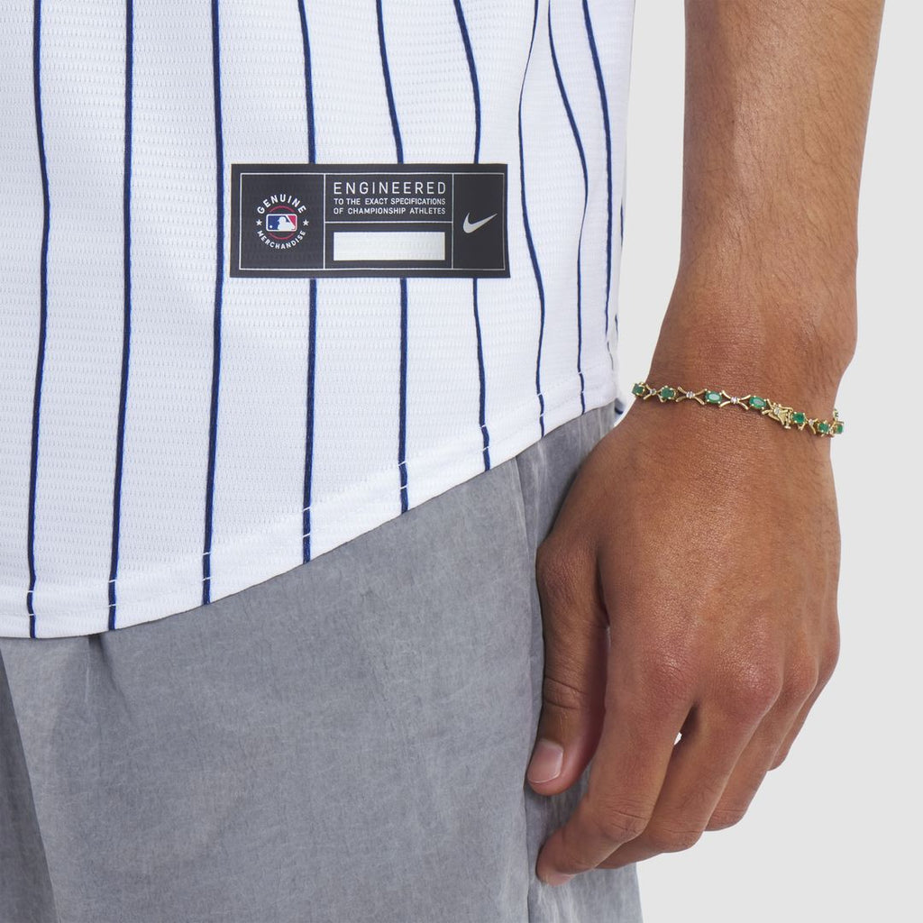 New York Yankees CC Sabathia Nike 2025 Baseball Hall of Fame Name & Number Retired Replica Jersey - White