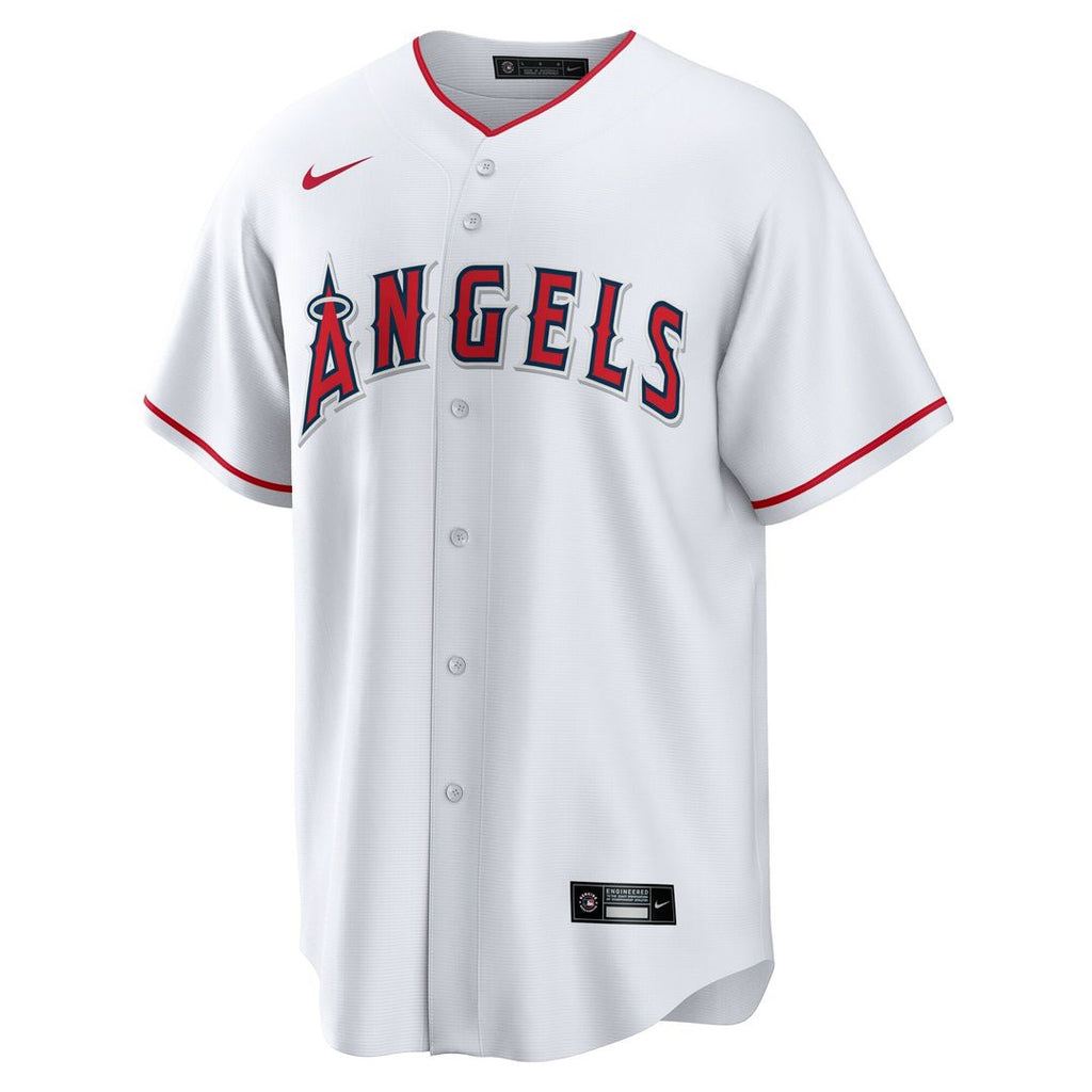 Los Angeles Angels Jo Adell Nike Home Replica Jersey - White