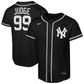 New York Yankees Aaron Judge Nike Youth Fashion Replica Player Jersey - Black
