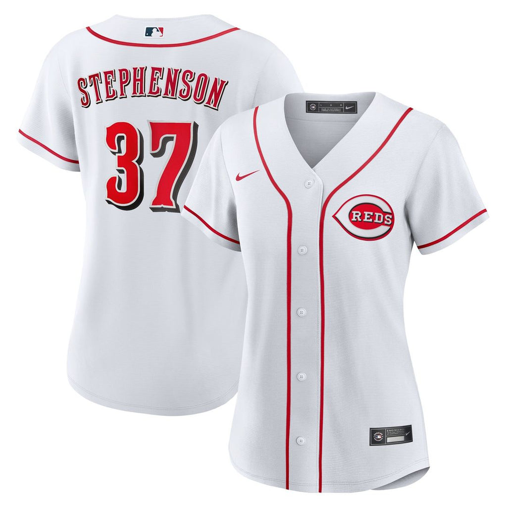 Cincinnati Reds Tyler Stephenson Nike Women's Home Replica Jersey - White