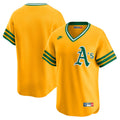 Athletics Nike Cooperstown Limited Jersey - Gold