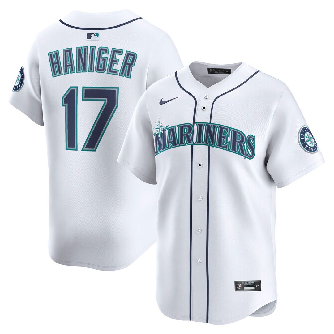 Seattle Mariners Mitch Haniger Nike Home Limited Player Jersey - White