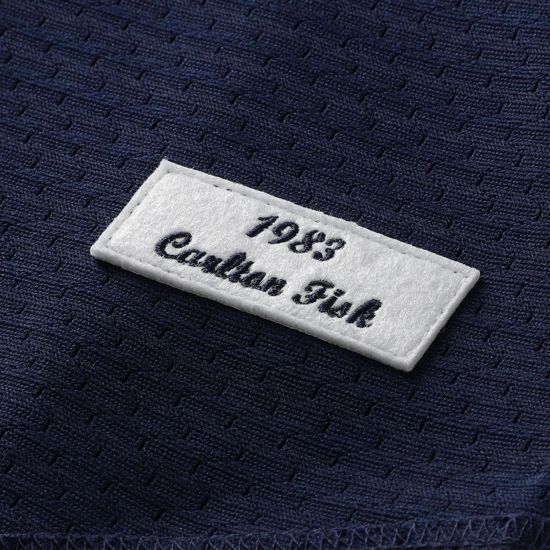 Chicago White Sox Carlton Fisk Mitchell & Ness Authentic Batting Practice Jersey - White