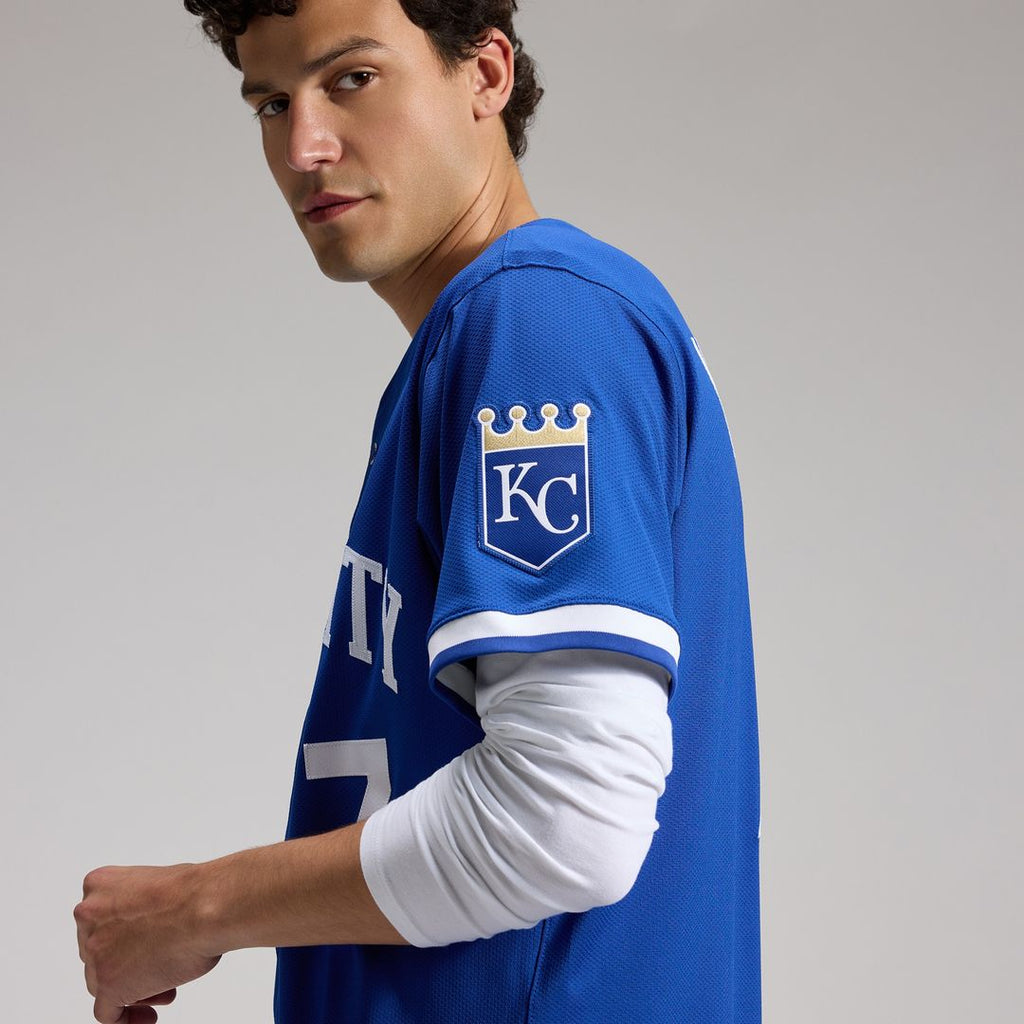 Kansas City Royals Bobby Witt Jr. Nike Alternate 2 Elite Player Jersey - Royal
