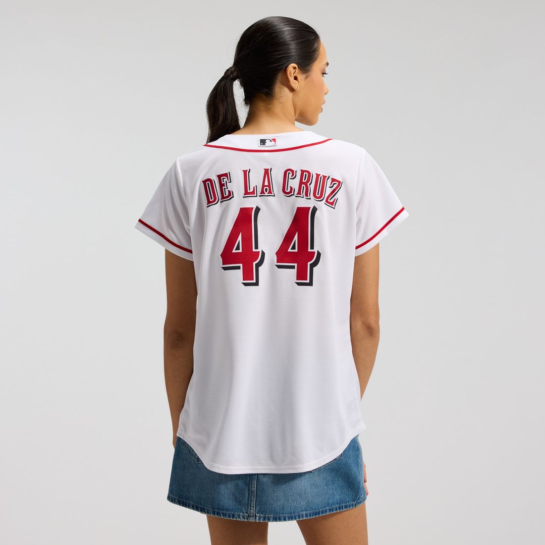 Cincinnati Reds Elly De La Cruz Nike Women's Home Replica Jersey - White
