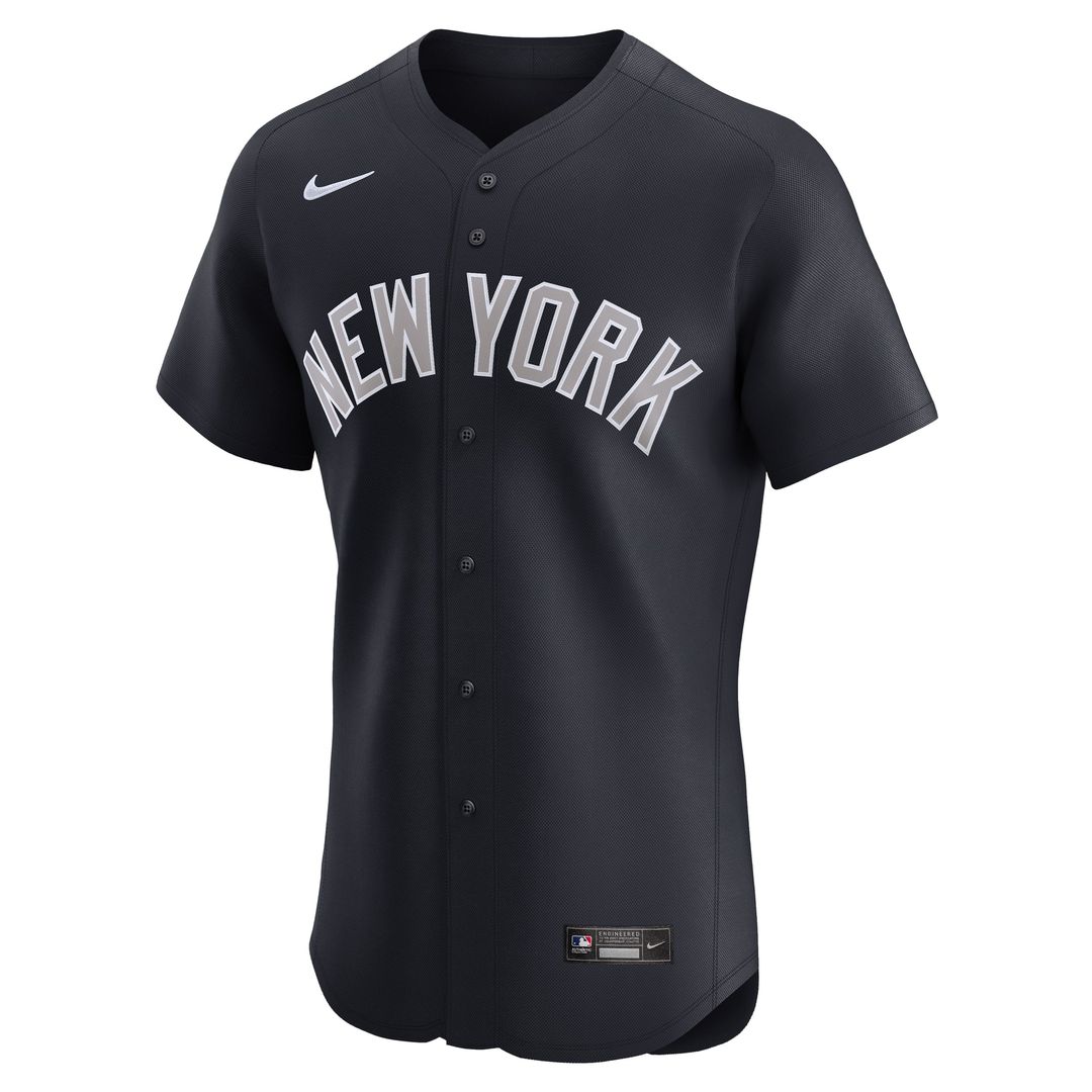 New York Yankees Aaron Judge Nike Alternate Elite Jersey - Navy