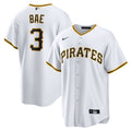 Pittsburgh Pirates Ji - Hwan Bae Nike Replica Player Jersey - White