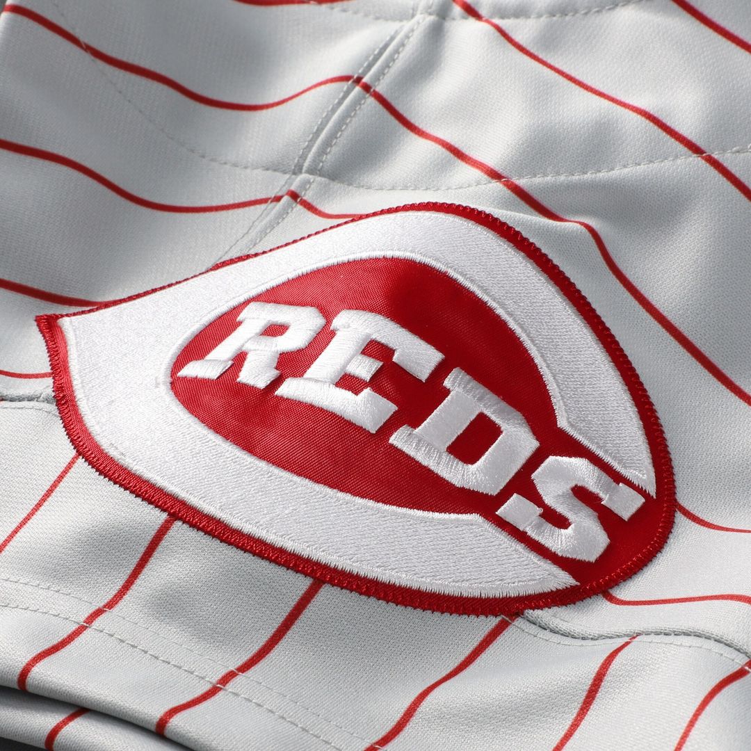 Cincinnati Reds Deion Sanders Mitchell & Ness 1997 Authentic Jersey - Gray
