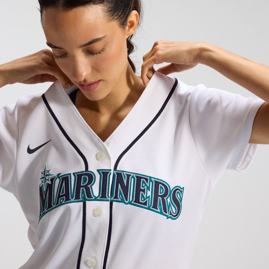 Seattle Mariners Cal Raleigh Nike Women's Home Replica Jersey - White