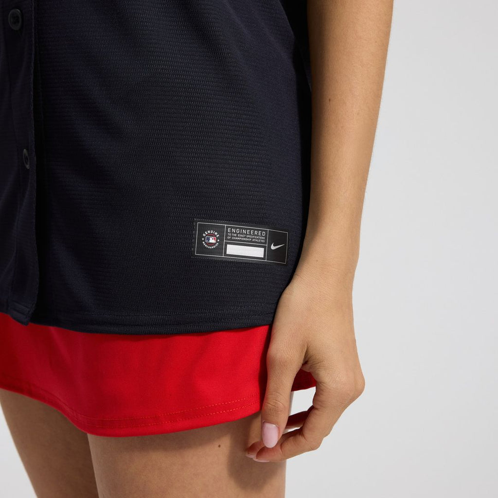 Cleveland Guardians Nike Women's Alternate Replica Jersey - Navy