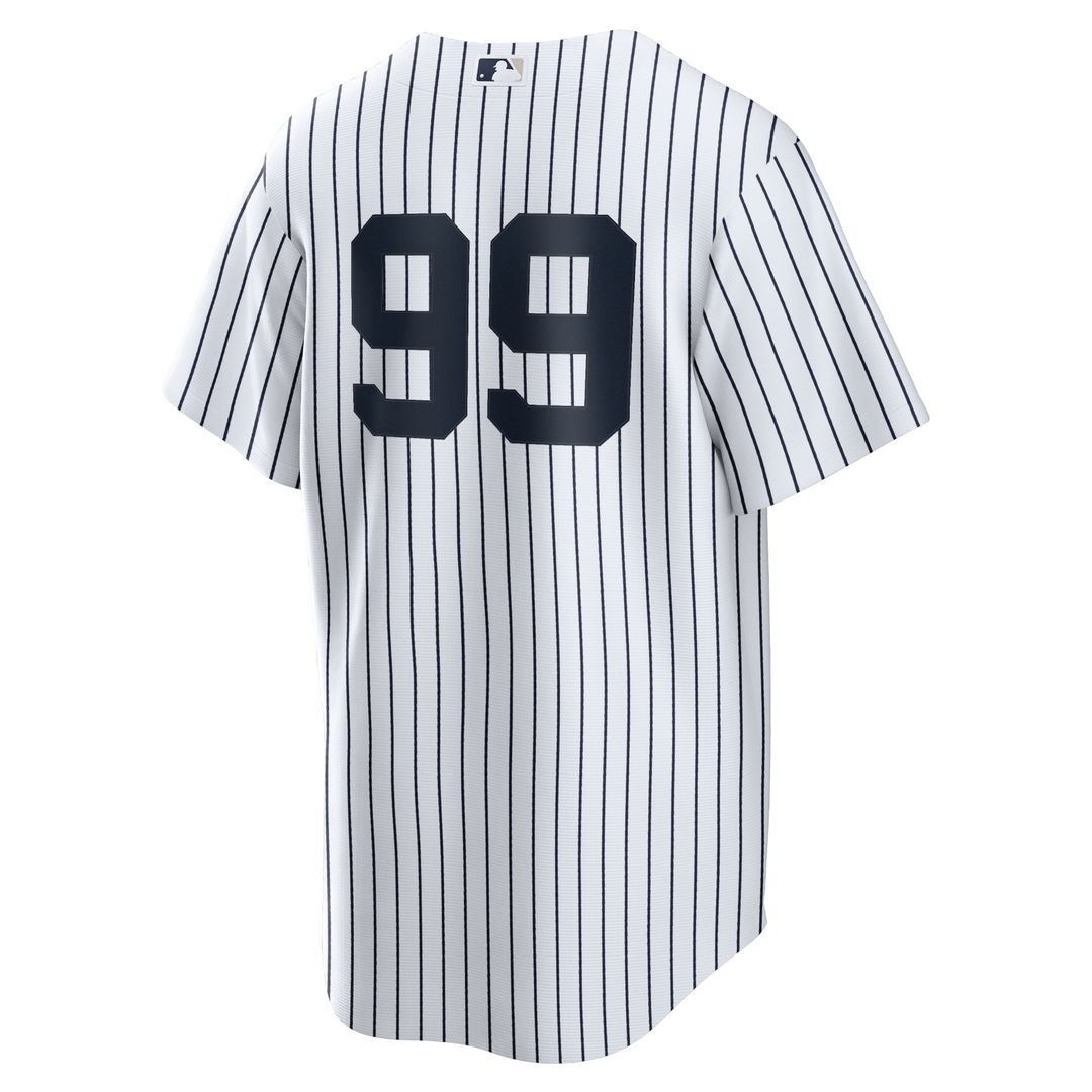 New York Yankees Aaron Judge Nike Home Replica Player Name Jersey - White