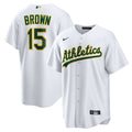 Athletics Seth Brown Nike Home Replica Jersey - White