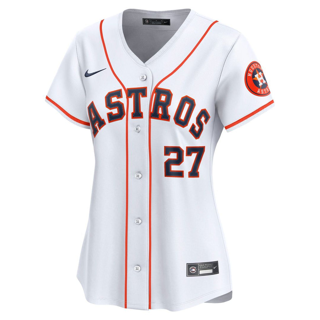 Houston Astros Jose Altuve Nike Women's Home Limited Player Jersey - White