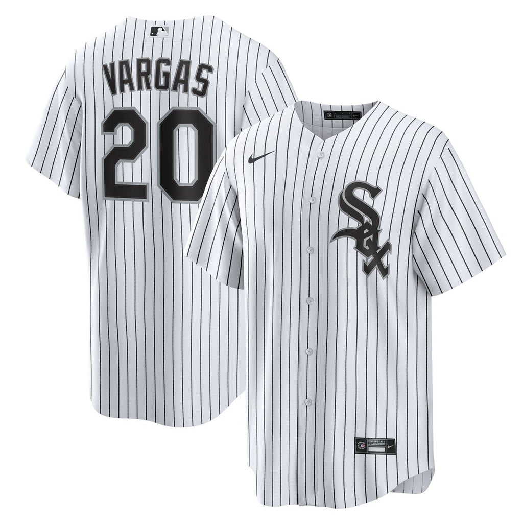 Chicago White Sox Miguel Vargas Nike Home Replica Jersey - White