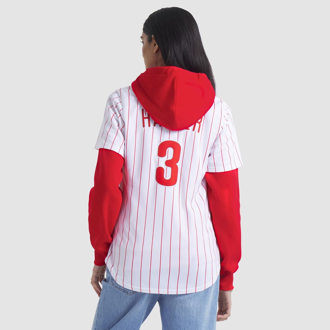 Philadelphia Phillies Bryce Harper Nike Women's Home Limited Player Jersey - White