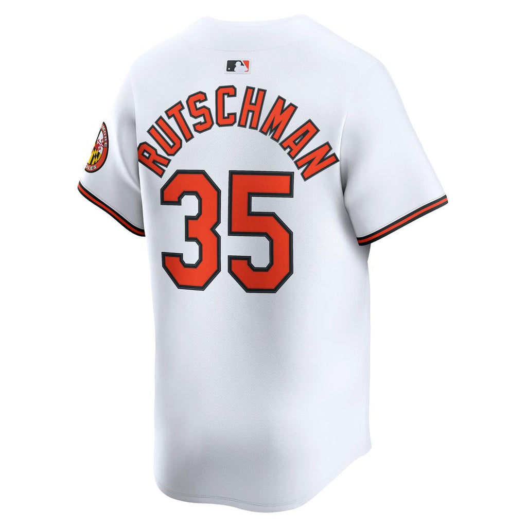 Baltimore Orioles Adley Rutschman Nike Home Limited Player Jersey - White