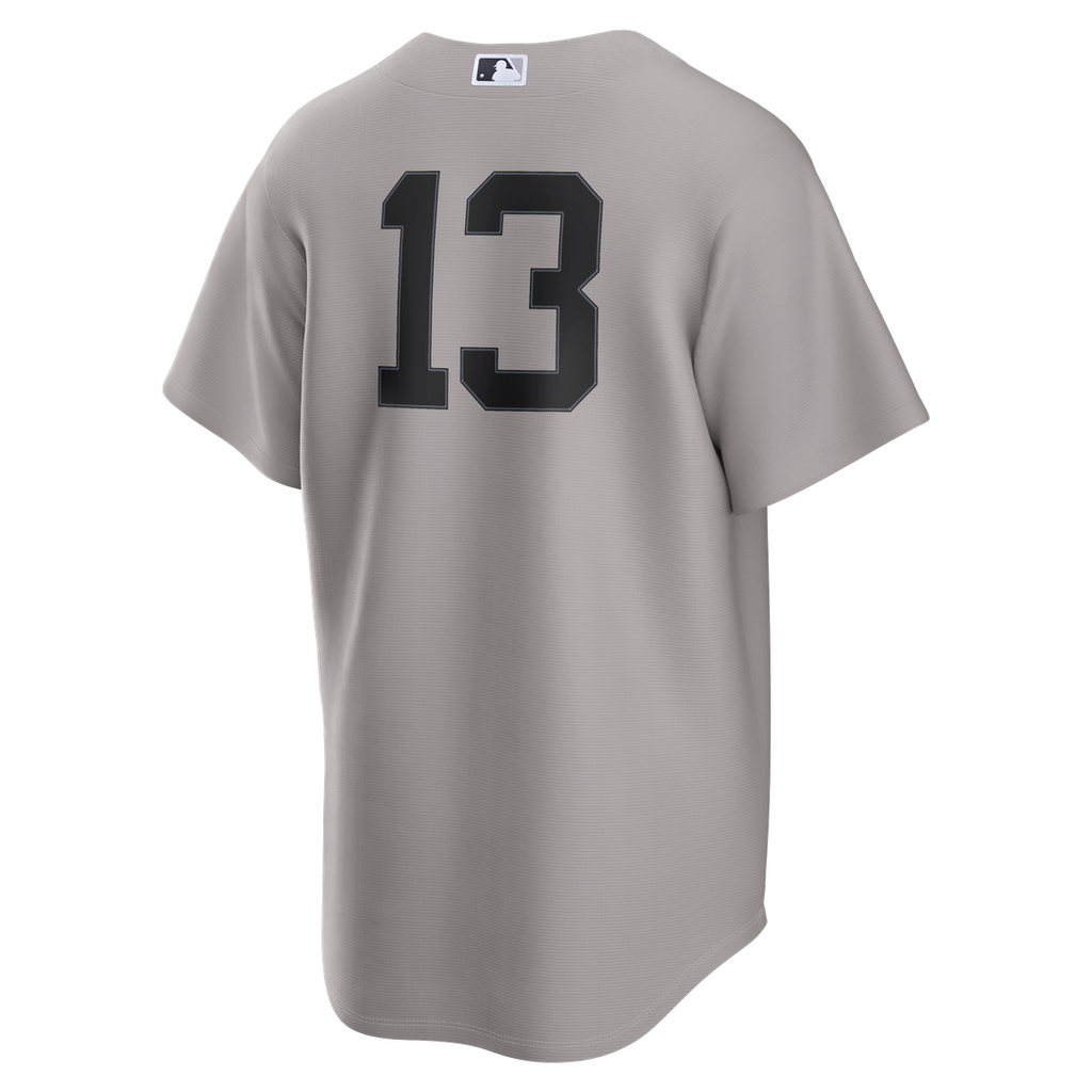 New York Yankees Jazz Chisholm Jr. Nike Road Replica Jersey - Gray