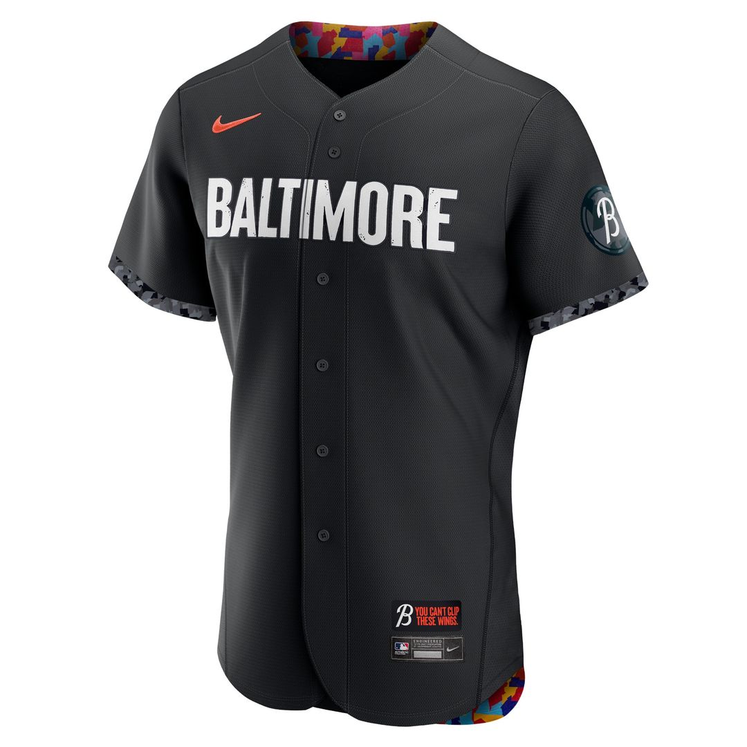 Baltimore Orioles Nike City Connect Authentic Jersey - Black