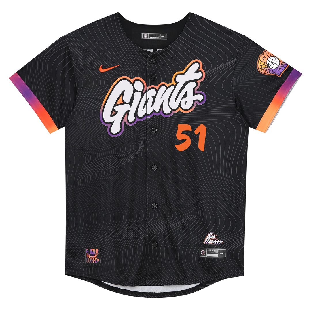 San Francisco Giants Jung Hoo Lee Nike Preschool 2025 City Connect Limited Player Jersey - Anthracite